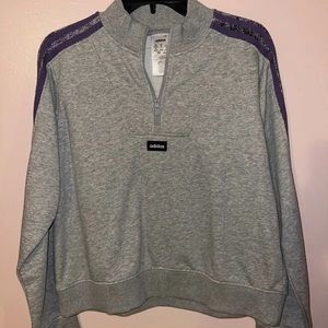 Adidas Quarter Zip Sweatshirt